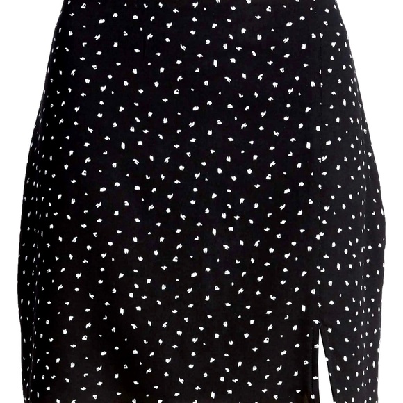 Leith Slit Mini Skirt - Picture 1 of 4